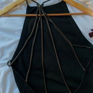 Zara knit party black  dress